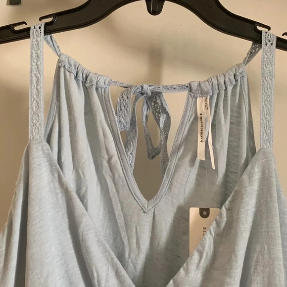 NWT By Anthropologie V-Neck Asymmetrical Top - Size Medium - Picture 6 of 13